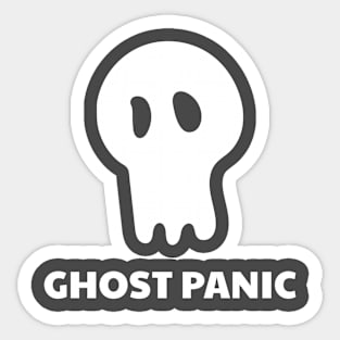 Ghost panic Sticker